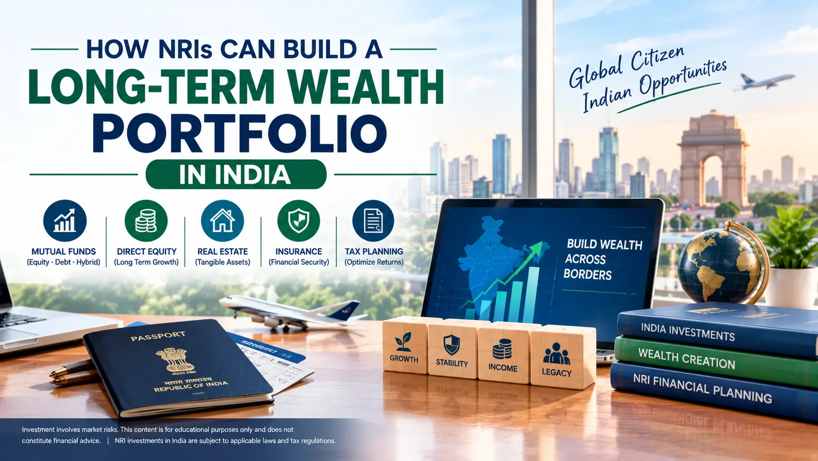 How NRIs Can Build a Long-Term Wealth Portfolio in India
